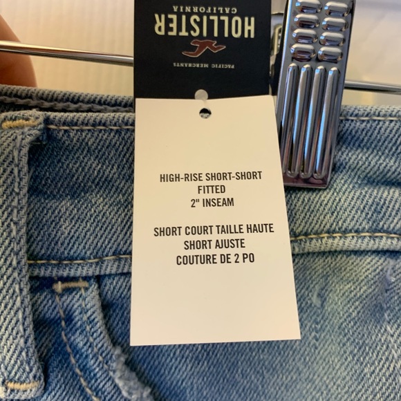 Hollister high-rise shorts 24 0 nwt - Picture 5 of 5